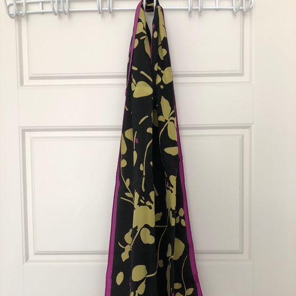 Anne Klein Silk Scarf - Picture 2 of 2
